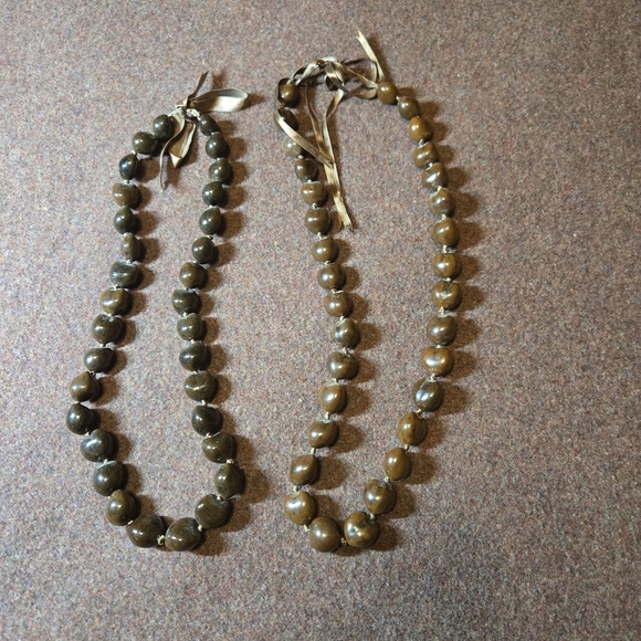 Jewelry - Kukui Nut Lei Set Of 2